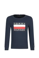 Longsleeve | Regular Fit Tommy Hilfiger 	sötét kék	