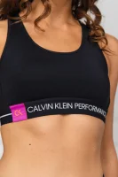 Top | Slim Fit Calvin Klein Performance 	fekete	