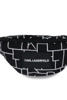 Övtáska Karl Lagerfeld Kids 	fekete	