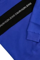 Pulóver | Regular Fit CALVIN KLEIN JEANS 	kék	