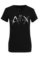 T-shirt | Regular Fit Armani Exchange 	fekete	