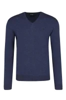 Kötött pulóver | Regular Fit Hackett London 	sötét kék	