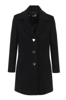Hosszú kabát Love Moschino 	fekete	