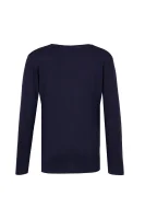Longsleeve | Regular Fit BOSS Kidswear 	sötét kék	