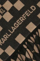 Gyapjú sál Karl Lagerfeld 	bézs	