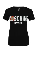 T-shirt | Regular Fit Moschino Swim 	fekete	