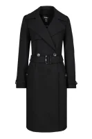 Hosszú kabát DKNY 	fekete	