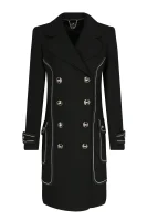 Hosszú kabát Elisabetta Franchi 	fekete	