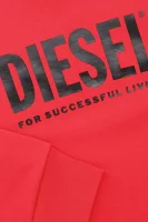 Pulóver SCREWDIVISION | Regular Fit Diesel 	piros	