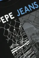 Pulóver JONAS | Regular Fit Pepe Jeans London 	fekete	