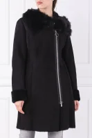 Hosszú kabát Lalilia HUGO 	fekete	