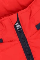 Szteppelt mellény | Regular Fit BOSS Kidswear 	piros	