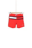 Flag Swim Shorts Tommy Hilfiger 	piros	