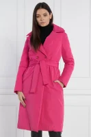 Steppelt hosszú kabát Patrizia Pepe 	rózsaszín	