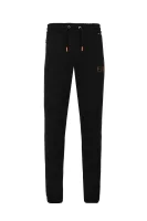 tracksuit trousers EA7 	fekete	