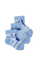 Socks 3 Pack Tommy Hilfiger kék