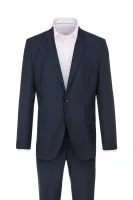 The James3/Sharp5_HM suit BOSS BLACK 	sötét kék	