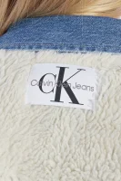 Kétoldalas kabát | Regular Fit CALVIN KLEIN JEANS 	kék	