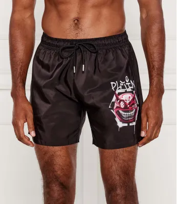 Fürdő sort Philipp Plein | 	fekete Regular Fit PB25MBM02