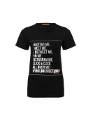 T-shirt Tafunny BOSS ORANGE 	fekete	