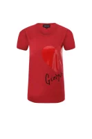 T-shirt Emporio Armani 	piros	