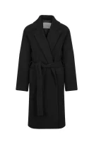 Woolen coat Ciliano BOSS BLACK 	fekete	