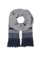 Woolen scarf Aproscar BOSS ORANGE 	szürke	