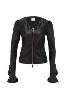 Capitre Leather Jacket Pinko 	fekete	
