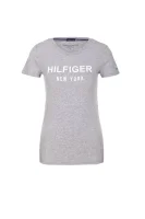 Organic T-shirt Tommy Hilfiger 	szürke	