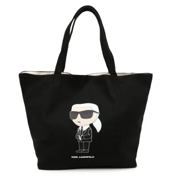 Shopper táska Karl Lagerfeld | 	fekete 230W3180