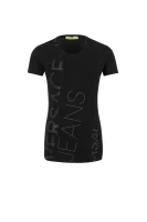 T-shirt  Versace Jeans 	fekete	