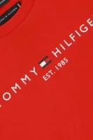 Póló essential | Regular Fit Tommy Hilfiger 	piros	