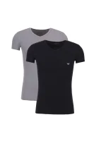 2-pack T-shirt Emporio Armani 	fekete	