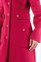 Hosszú kabát Long Boutique Moschino 	rózsaszín	