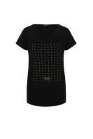 Sequins T-shirt GUESS 	fekete	