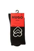 Zokni LOVE Hugo Bodywear 	fekete	