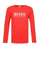 Blúz | Regular Fit BOSS Kidswear 	piros	