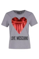 Póló | Regular Fit Love Moschino 	szürke	