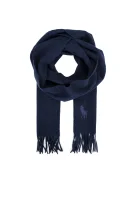 Wool scarf POLO RALPH LAUREN 	sötét kék	