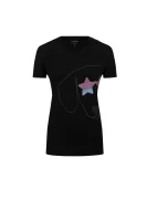 T-shirt | Regular Fit Emporio Armani 	fekete	