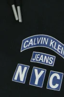 Jogger nadrág | Regular Fit CALVIN KLEIN JEANS 	fekete	