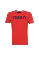 Ame logo T-shirt Tommy Hilfiger 	piros	