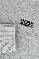 Kötött pulóver | Regular Fit BOSS Kidswear 	szürke	