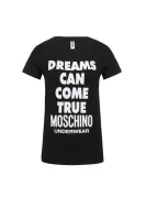 T-shirt  Moschino Underwear 	fekete	