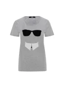 Monsieur Karl T-shirt Karl Lagerfeld 	szürke	