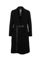 Cashmere coat Emporio Armani 	fekete	