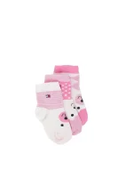 Baby Giftbox 3-pack Socks Tommy Hilfiger 	rózsaszín	