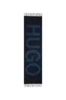 gyapjú sál unisex z-471 HUGO 	sötét kék	