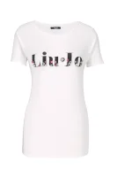 T-shirt | Regular Fit Liu Jo Sport 	fehér	