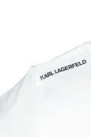 Póló | Regular Fit Karl Lagerfeld Kids 	fehér	
